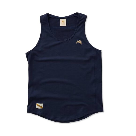 Tracksmith Tops - Tracksmith Session Tank - Navy - Large